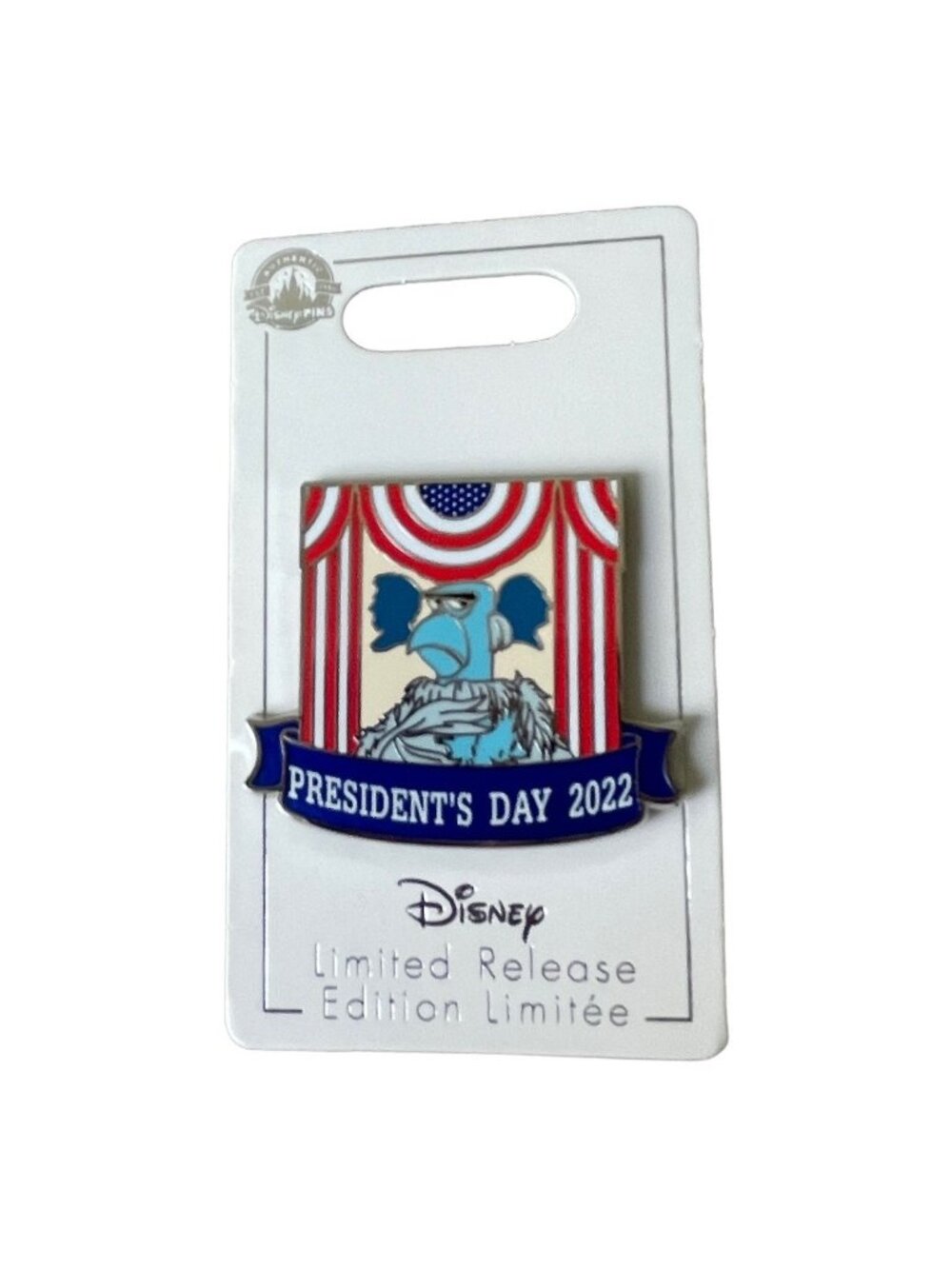 Disney Muppets Sam the Eagle Presidents Day 2022 Limited Release Pin